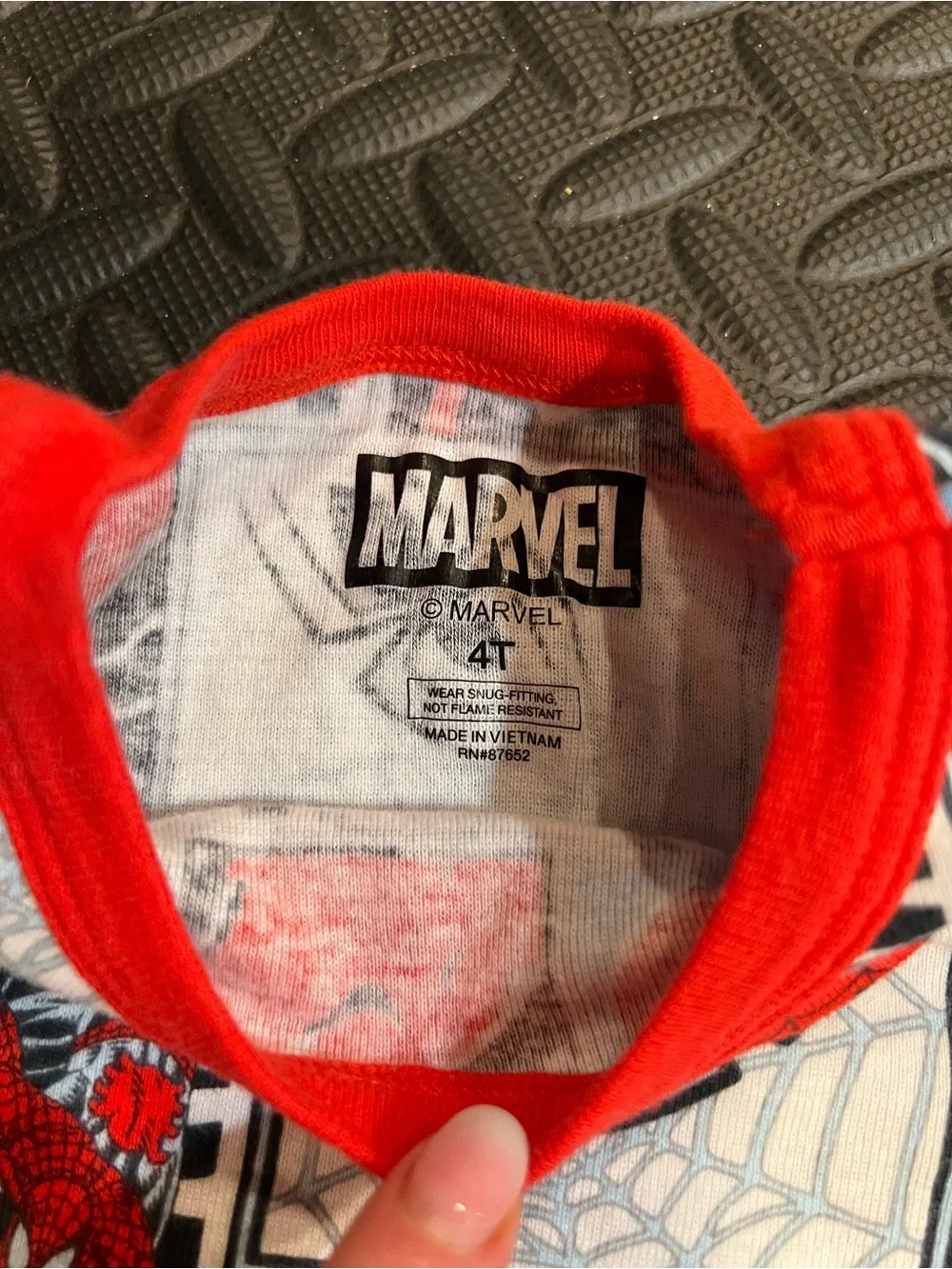 Marvel Red & Blue Spider-Man Kids Pajama Set